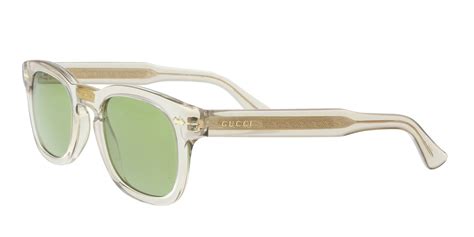 gucci clear glasses men's.